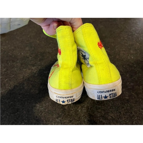 Softball converse lunarlon neon custom shoes - Picture 9 of 11